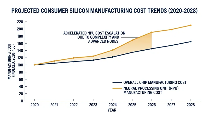 The rising cost of advanced silicon and AI accelerators is fundamentally altering consumer hardware economics.