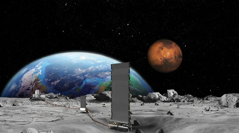 The 40-kilowatt Lunar Reactor-1 is designed to sustain a permanent Moon base through the lunar night.