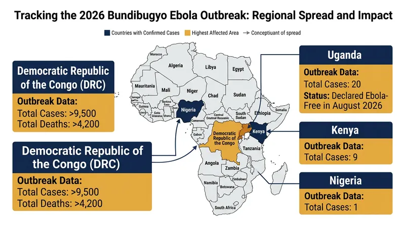 The Bundibugyo strain has triggered the most geographically extensive Ebola outbreak in history.