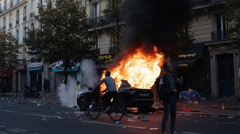 Weekend protests over living costs and proposed spending cuts have compounded the government's fiscal challenges.