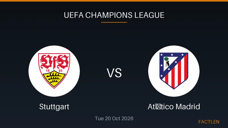 Julián Álvarez of Atlético Madrid celebrates scoring a goal against VfB Stuttgart in the Champions League.