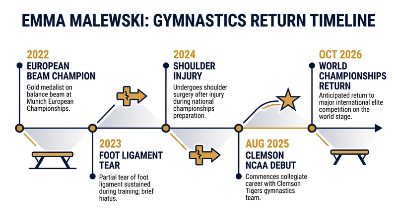 Malewski overcame two major injuries before securing her spot on the 2026 German World Championship squad.