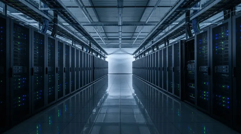 Illustration: The company raised the floor of its 2026 capital expenditure guidance to $135 billion to fund data center expansion.