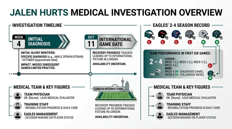 The timeline of medical clearance and the team's current standing.