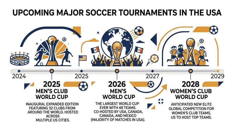 The 2028 tournament extends a historic run of global soccer events hosted by the United States.