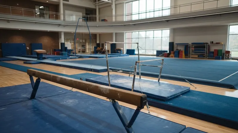 Illustration: Coaching connections are increasingly driving the transfer portal market in collegiate gymnastics.