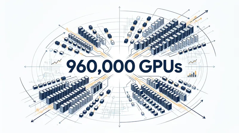 The new A5X instances are designed to scale up to 960,000 networked GPUs.