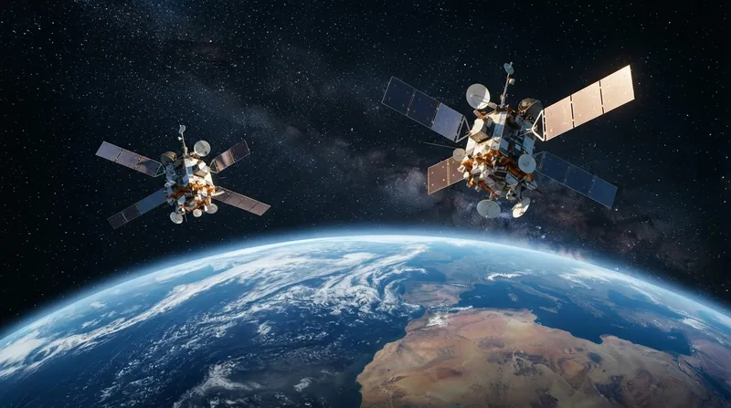 Illustration: Space-tracking firms monitored the Russian spacecraft as it actively repositioned itself ahead of and behind ICEYE-X36.