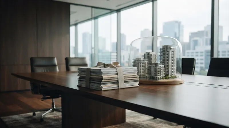 Illustration: The liquidation team is systematically selling off non-core assets to build the 2027 dividend pool.