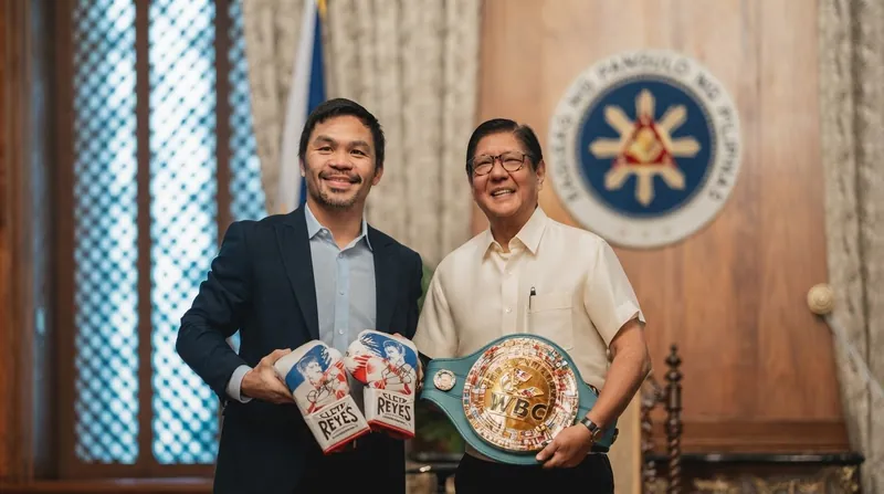 Manny Pacquiao has not fought professionally since his majority draw against Mario Barrios in July 2025.