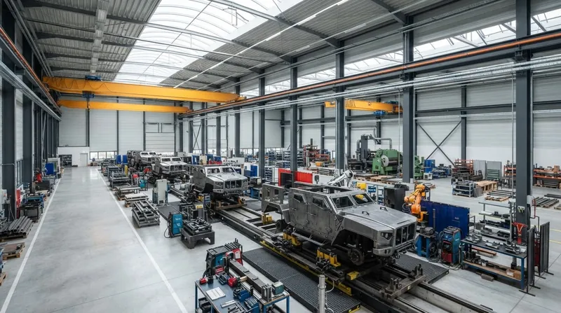 Illustration: The intelligence gathered focused heavily on the European defense industry and the production pipelines for armored vehicles.