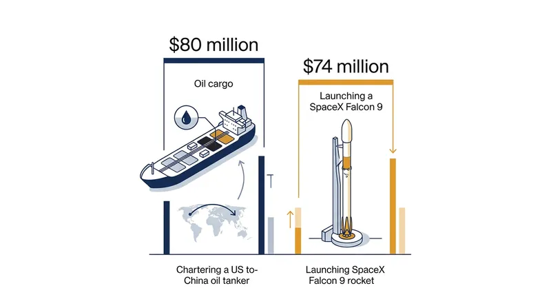 At their October peak, trans-Pacific tanker charters cost more than a commercial rocket launch.