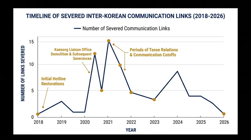 Direct military hotlines between the two nations have been severed since April 2023.