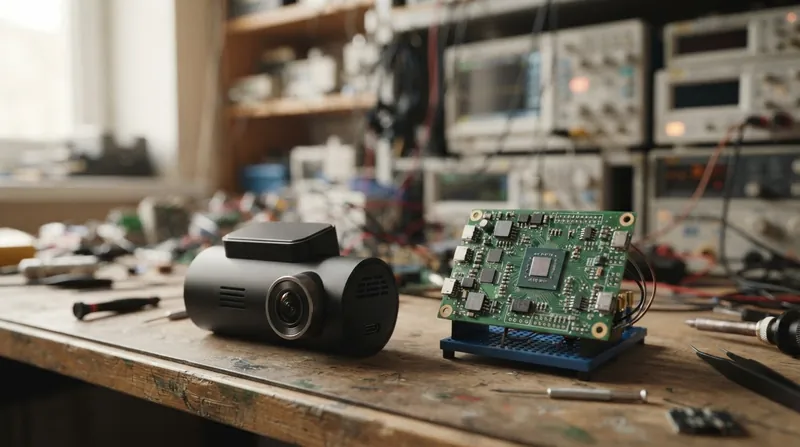 Illustration: The FCC blocked a dashboard camera and a wireless video transmitter from entering the US market.