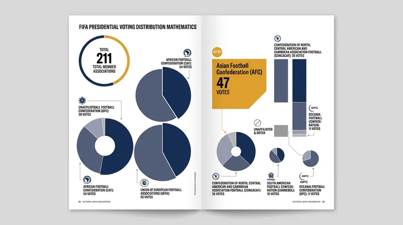 The AFC controls 47 of the 211 member association votes that will decide the March 2027 FIFA presidential election.