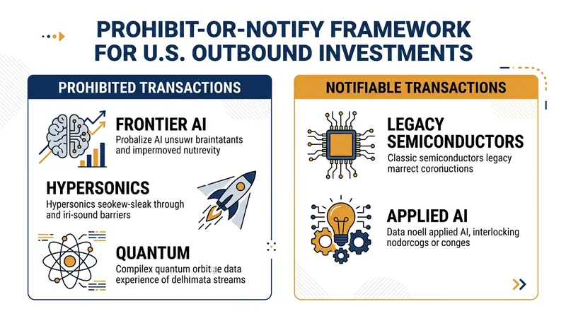 The proposed regulations divide sensitive technologies into prohibited and notifiable investment categories.