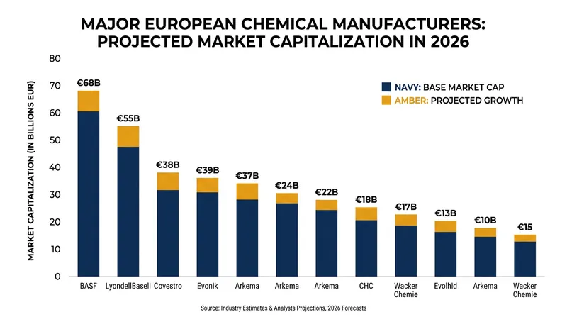 A combined BASF-Evonik entity would command massive market share across several critical supply chains.