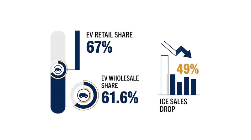 Key metrics from China's September 2026 automotive sales data.