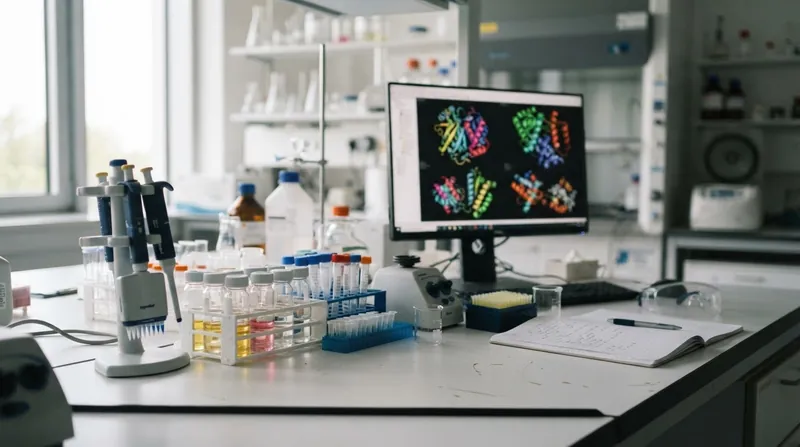 Illustration: AI-designed enzymes offer a pathway to manufacture drugs without relying on toxic heavy metals.