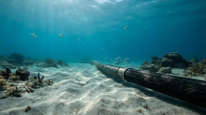 Illustration: Repairing damaged subsea cables would prove exceptionally difficult in waters affected by active military operations.