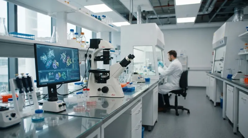 Illustration: The laboratory will pair frontier AI models with epidemiology to detect emerging biological threats.