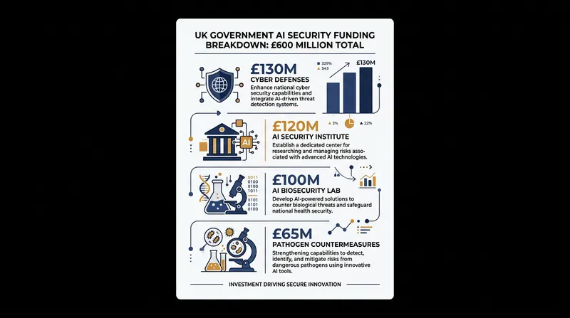 The biosecurity facility is the largest single component of a wider £600 million package aimed at hardening British infrastructure.