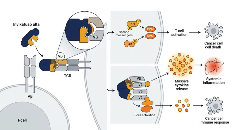 Unlike earlier T-cell agonists, the drug selectively expands a targeted subset of immune cells to bypass severe toxicity.