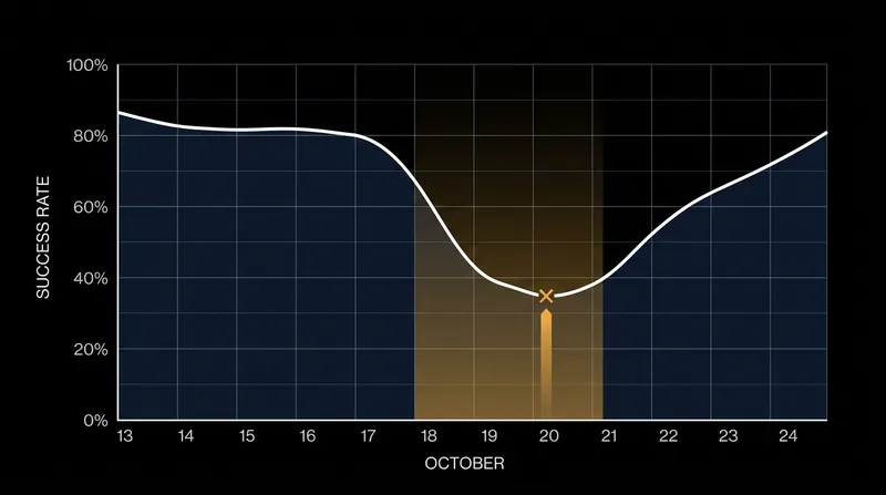 The ten-day throttling window created a significant gap in Ukraine's air defense capabilities.