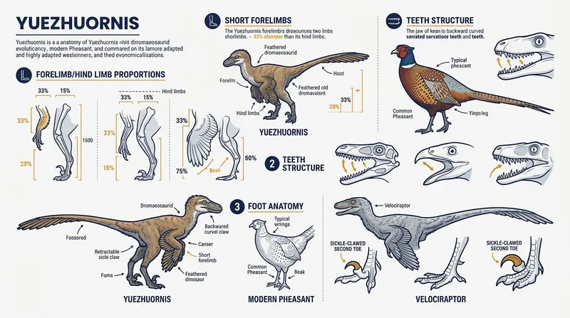 The fossil exhibits a mosaic of traits, combining a pheasant-like running build with dinosaurian weaponry.