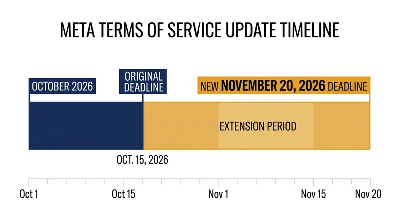 The four-week delay pushes the implementation of the disputed terms into late November.