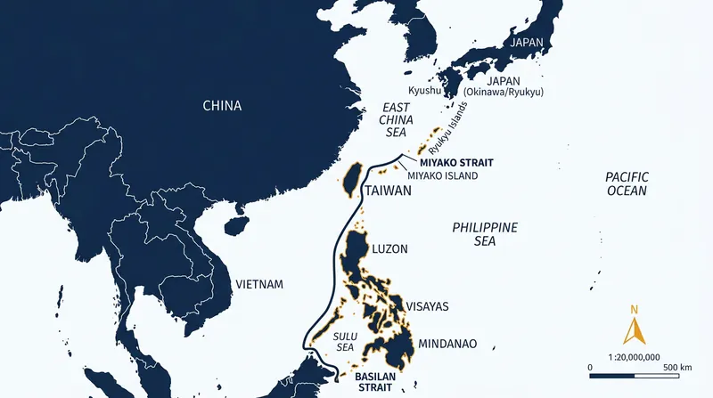 The Liaoning's October deployment took the carrier group through strategic maritime choke points across the First Island Chain.