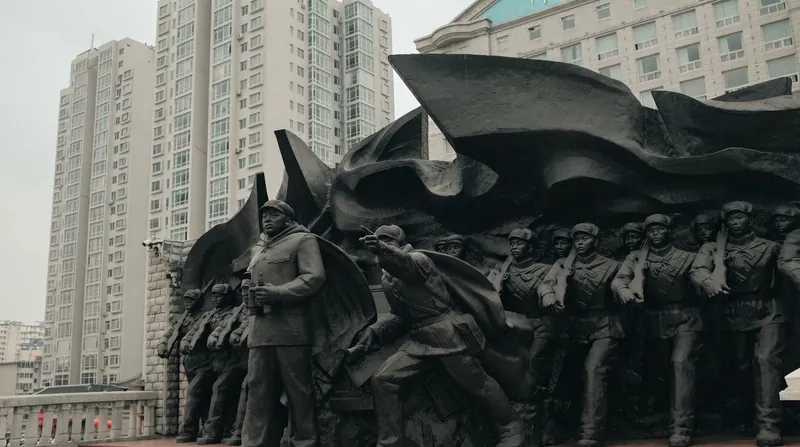 Kim Jong Un visited a Korean War memorial in Dandong to mark the anniversary of China's entry into the conflict.