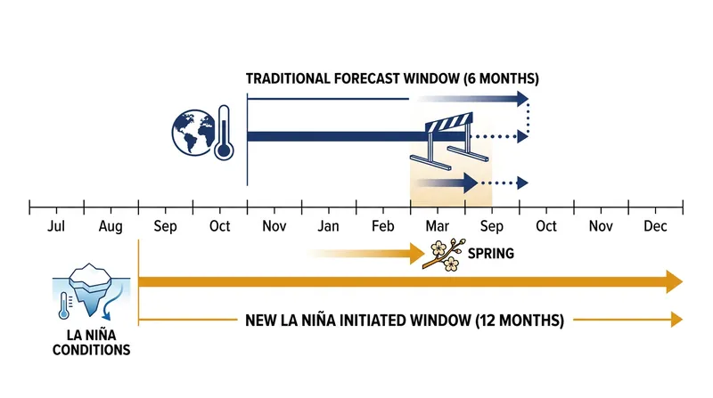 Analyzing the ocean's initial state allows forecasters to bypass the traditional spring predictability barrier.