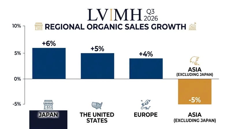 Solid growth in the United States, Japan, and Europe failed to offset a 5% contraction in the broader Asian market.