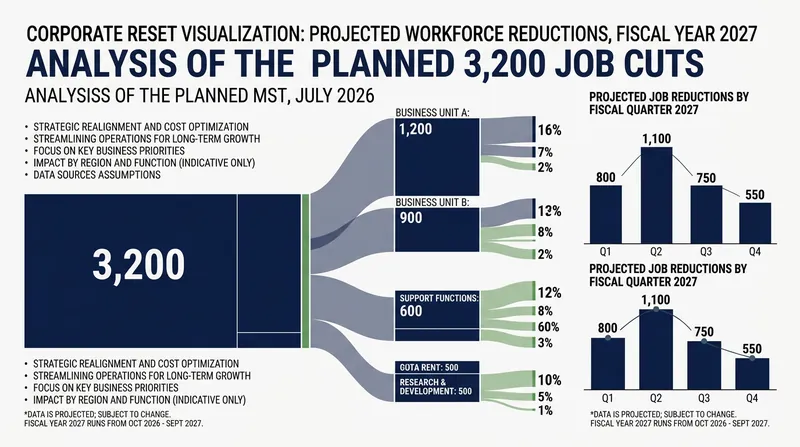 The COO role was created to oversee a massive restructuring effort that includes 3,200 planned job cuts.