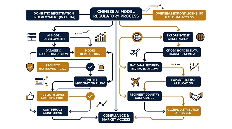 The new export framework adds a secondary layer of security audits before models can cross national borders.