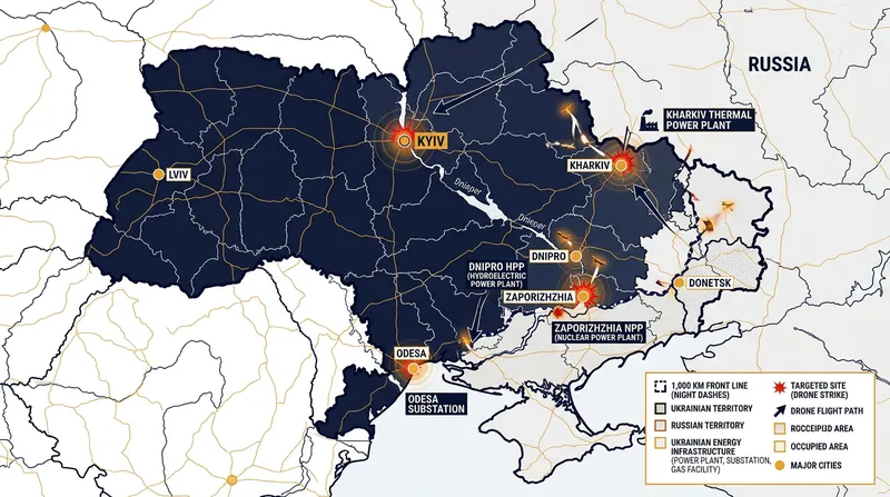Securing an energy truce to protect civilian infrastructure is Kyiv's primary objective for the November talks.
