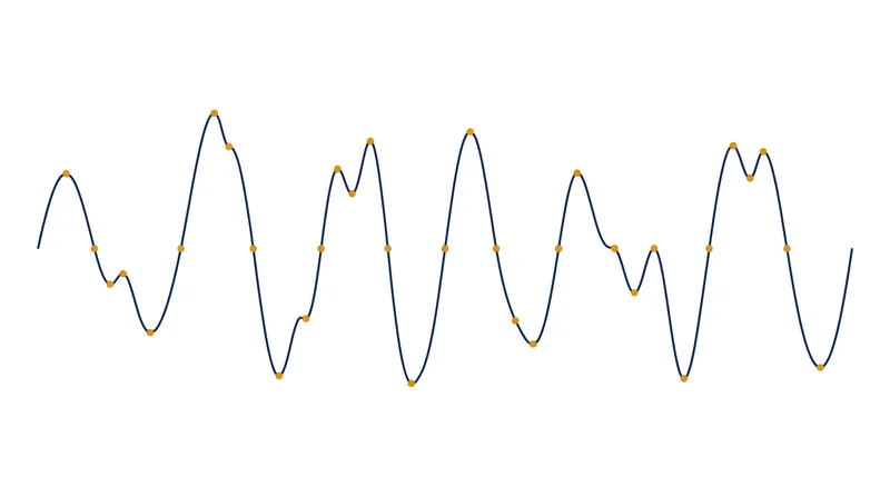 The constant component and the amplitude of the oscillation reveal the proportion of each state in the superposition.