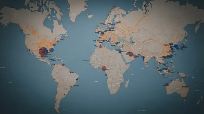 Industrial natural gas pipeline infrastructure and processing facilities in Southeast Asia