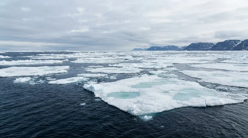 Illustration: Sediment cores from the Holocene Thermal Maximum provide a 6,000-year-old baseline for ocean temperatures before human influence.