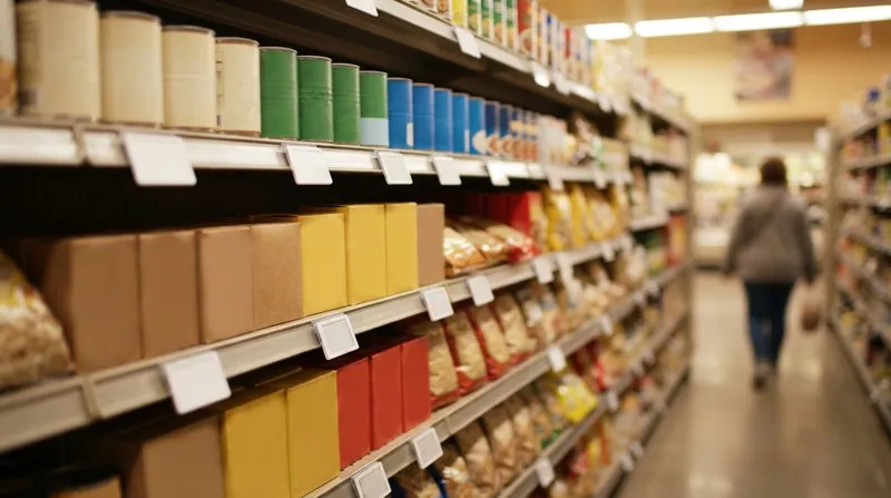 Illustration: Regulators claim store employees are not given sufficient labor hours to update physical shelf tags when corporate prices rise.