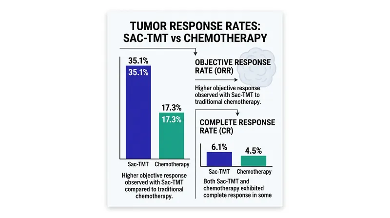 The targeted therapy more than doubled the objective tumor response rate.