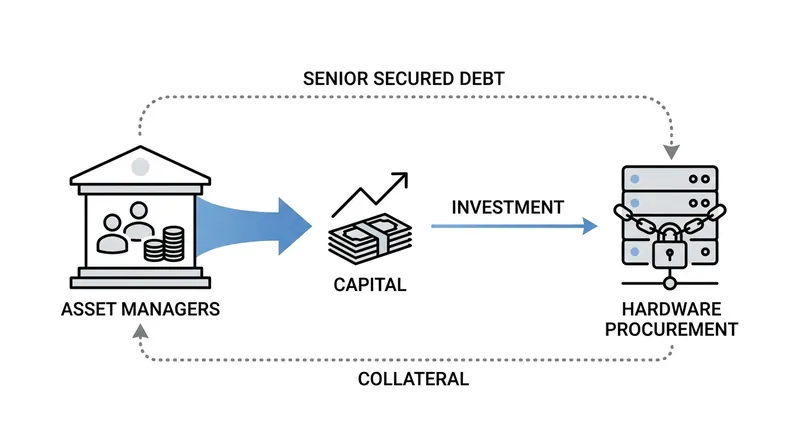 Structuring the debt against physical hardware provides downside protection for conservative bond buyers.