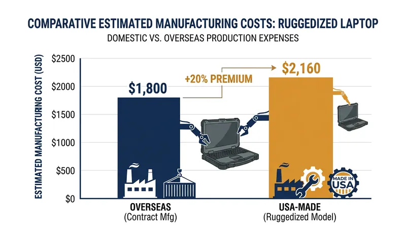 Shifting production away from established Asian hubs is expected to result in a roughly 20 percent price premium for the initial BlueChip devices.