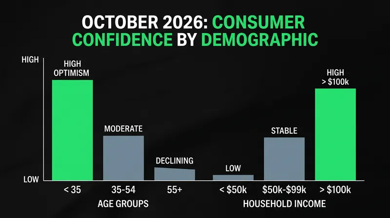The October recovery in confidence was largely driven by younger and higher-earning households.