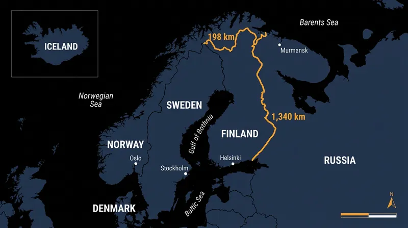 Finland and Norway share extensive and strategically vital land borders with the Russian Federation.