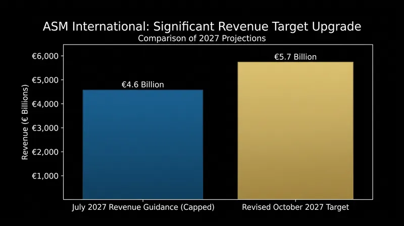 The revised 2027 outlook represents a roughly 24 percent increase from the company's previous top-end guidance.