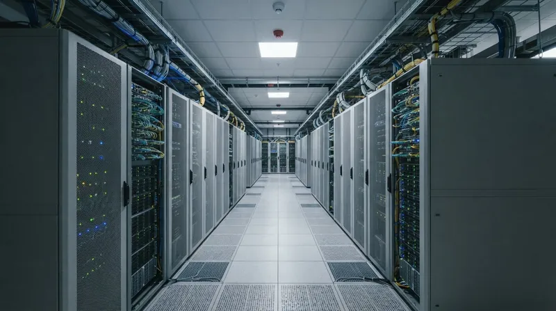 Illustration: Integrating proprietary networking architectures like Google's Virgo Network requires extensive physical retrofitting.