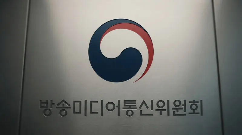 A person holds a smartphone showing an app store interface with a South Korean flag in the background.