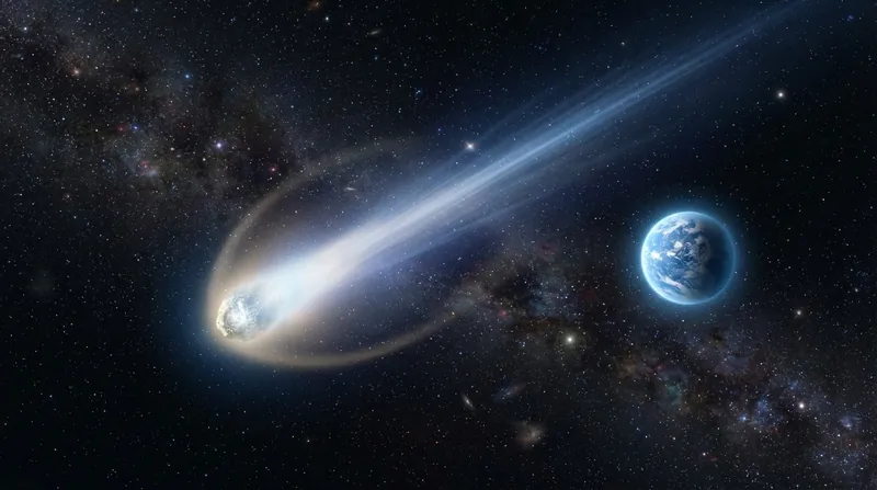 Illustration: With comets ruled out as the primary source, scientists are looking closer at terrestrial synthesis in environments like hydrothermal vents.